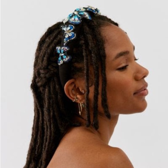Urban Outfitters Rhinestone Patch Headband - Picture 1 of 3